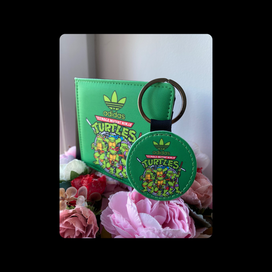 Adidas Teenage Mutant Ninja Turtles PU Material Wallet & Keyring