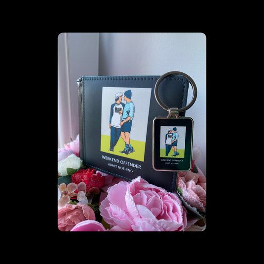 Weekend Offender Parklife PU Material Wallet & Keyring