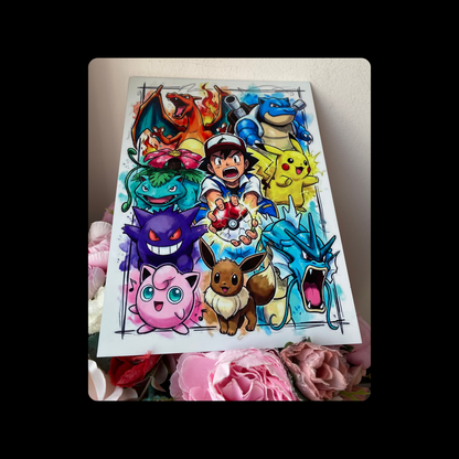 Pokémon Metal Bar Sign 15cm x 20cm