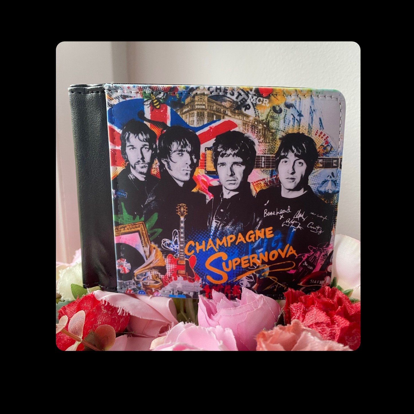 Oasis Champagne Supernova PU Material Wallet