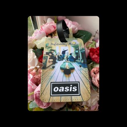 Oasis Definitely Maybe PU Material Luggage Tag