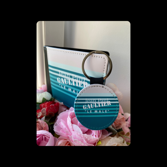 Jean Paul Gaultier Le Male PU Material Wallet & Keyring
