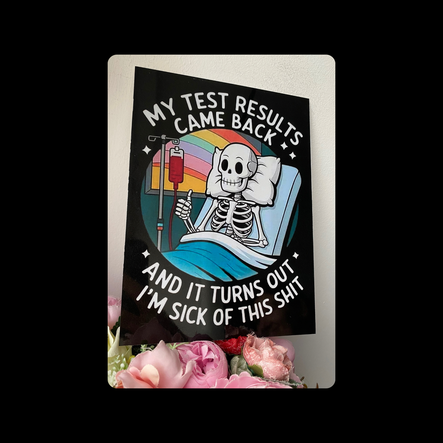 Sick Of This Sh*t Metal Bar Sign 15cm x 20cm m