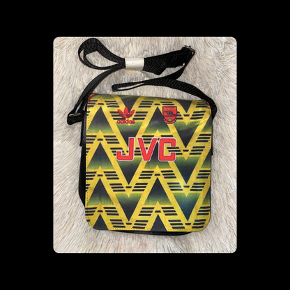 Arsenal 1991-1993 Bruised Banana Crossover Shoulder Bag 22cm x 19cm