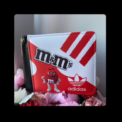 Adidas M & M’s Red PU Material Wallet
