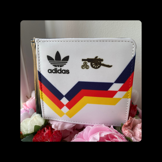 Arsenal Adidas 1989 Germany Style PU Material Wallet
