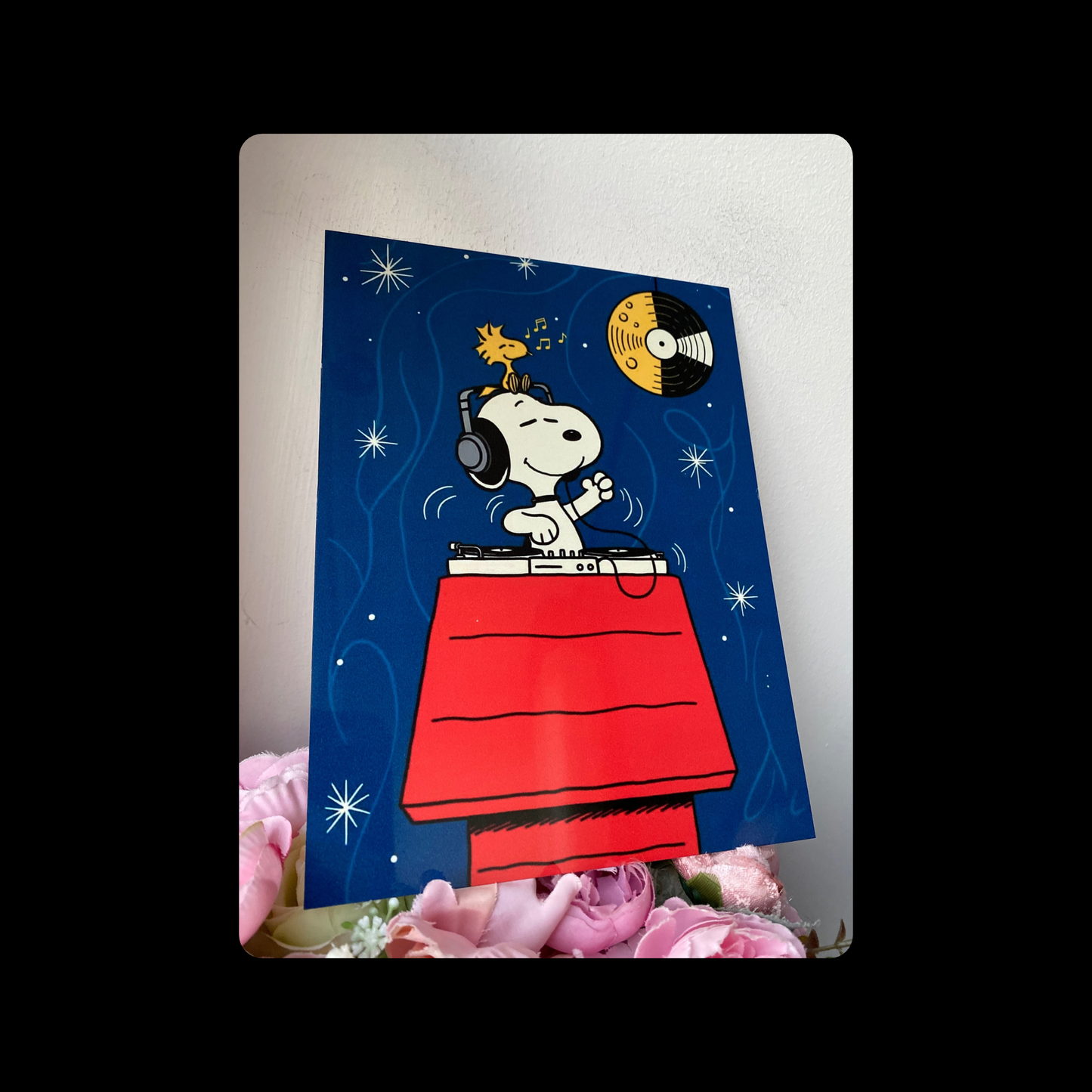 Snoopy Kennel DJ Bar Sign 15cm x 20cm
