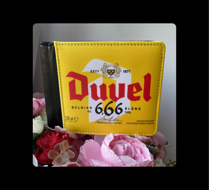 Duvel Blond Belgium Beer PU Material Wallet & Keyring