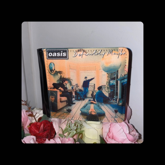 Oasis Definitely Maybe PU Material Wallet