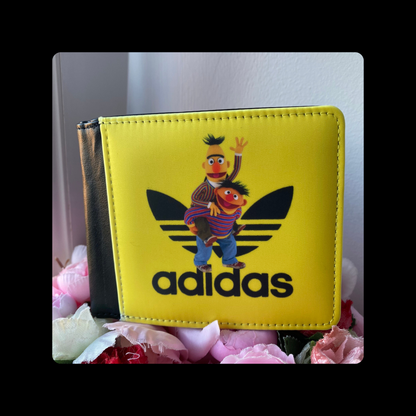 Adidas Sesame Street Bert & Ernie PU Material Wallet