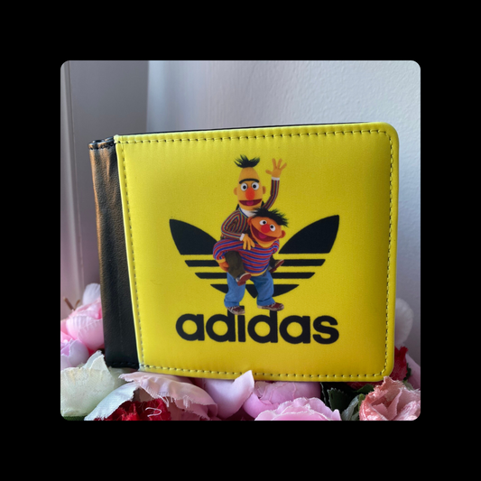 Adidas Sesame Street Bert & Ernie PU Material Wallet