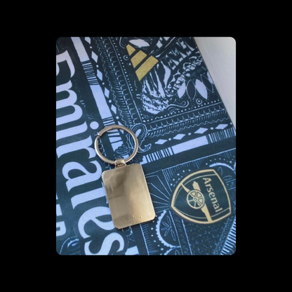 Gym? I Thought You Said Gin Rectangular Metal Keyring