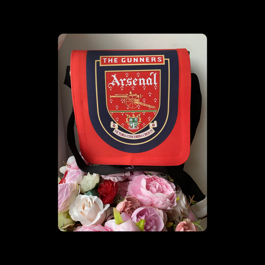Arsenal 1994-1996 Badge Crossover Shoulder Bag 22cm x 19cm