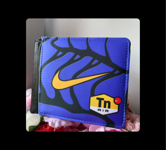 Nike TNS Air Purple & Orange PU Material Wallet
