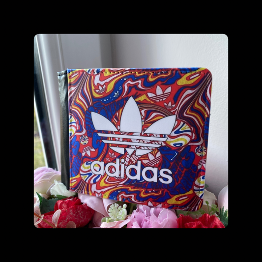 Adidas Trefoil 70's Style Pattern PU Material Wallet