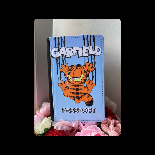 Garfield PU Material Passport Holder