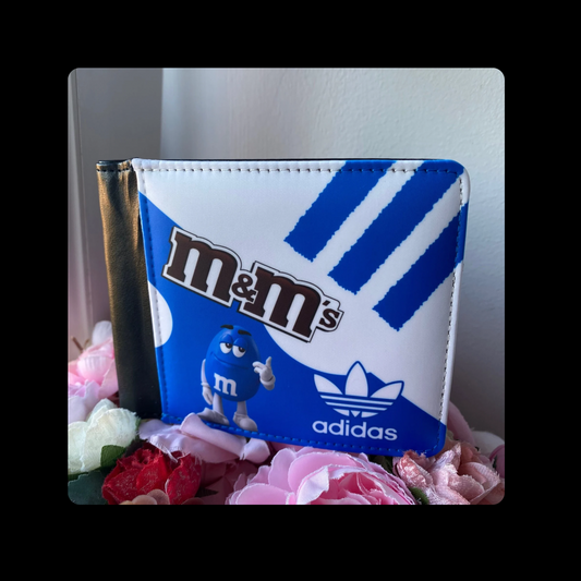 Adidas M & M’s Blue PU Material Wallet