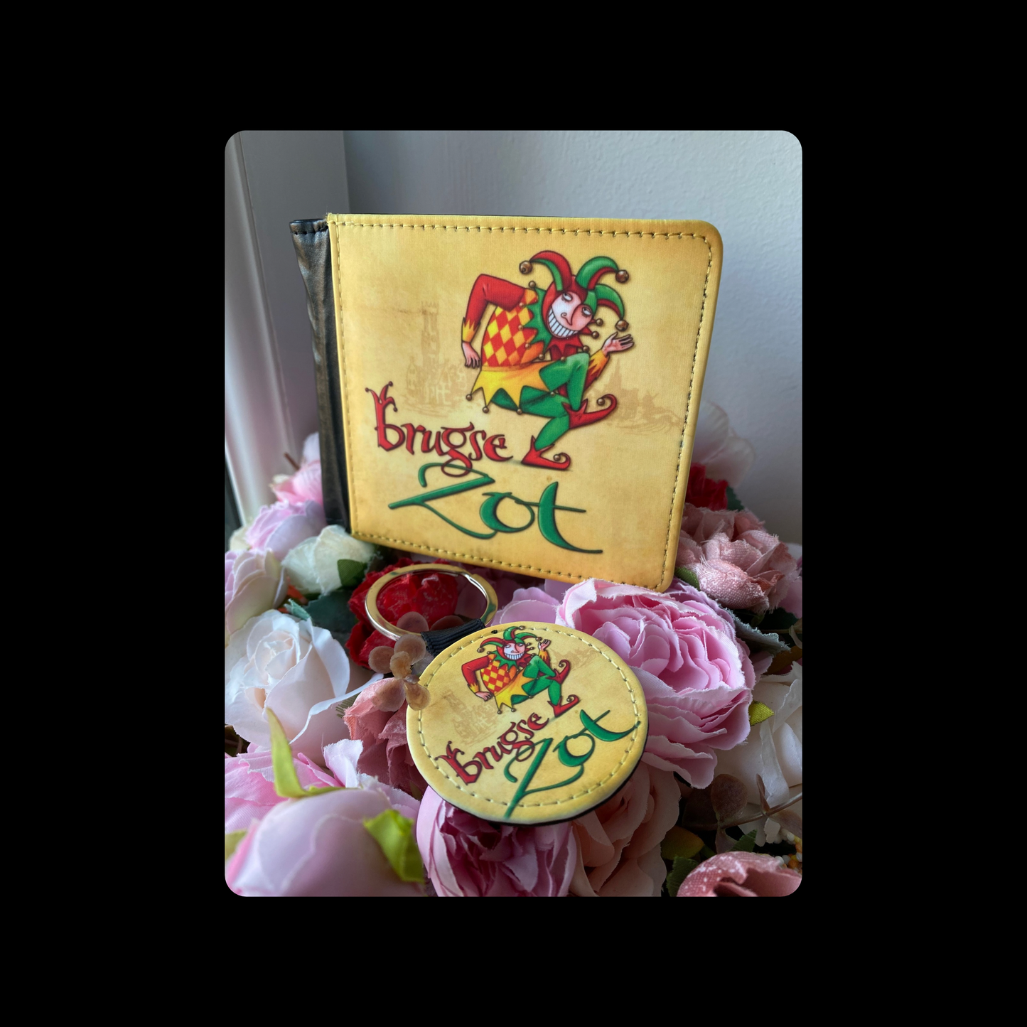 Brugse Zot Belgium Beer PU Material Wallet & Keyring