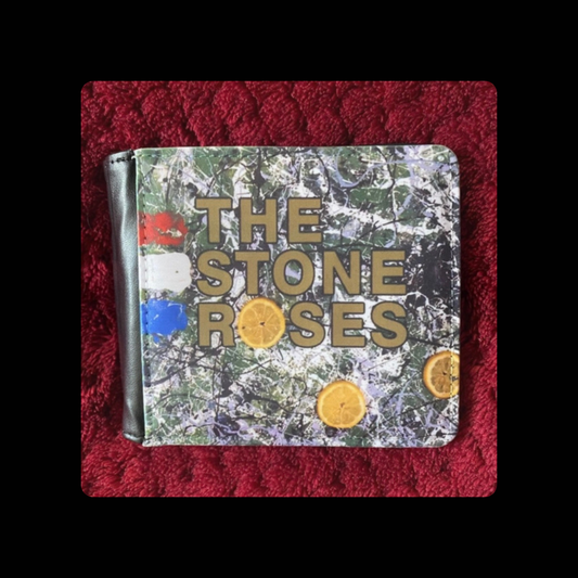 Stone Roses PU Material Wallet 10cm x 9.5cm