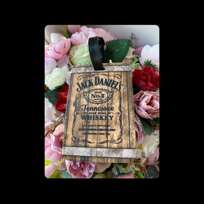 Jack Daniel’s Whiskey PU Material Luggage Tag