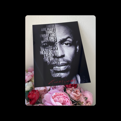 Arsenal Thierry Henry Quote Metal Bar Sign 15cm x 20cm