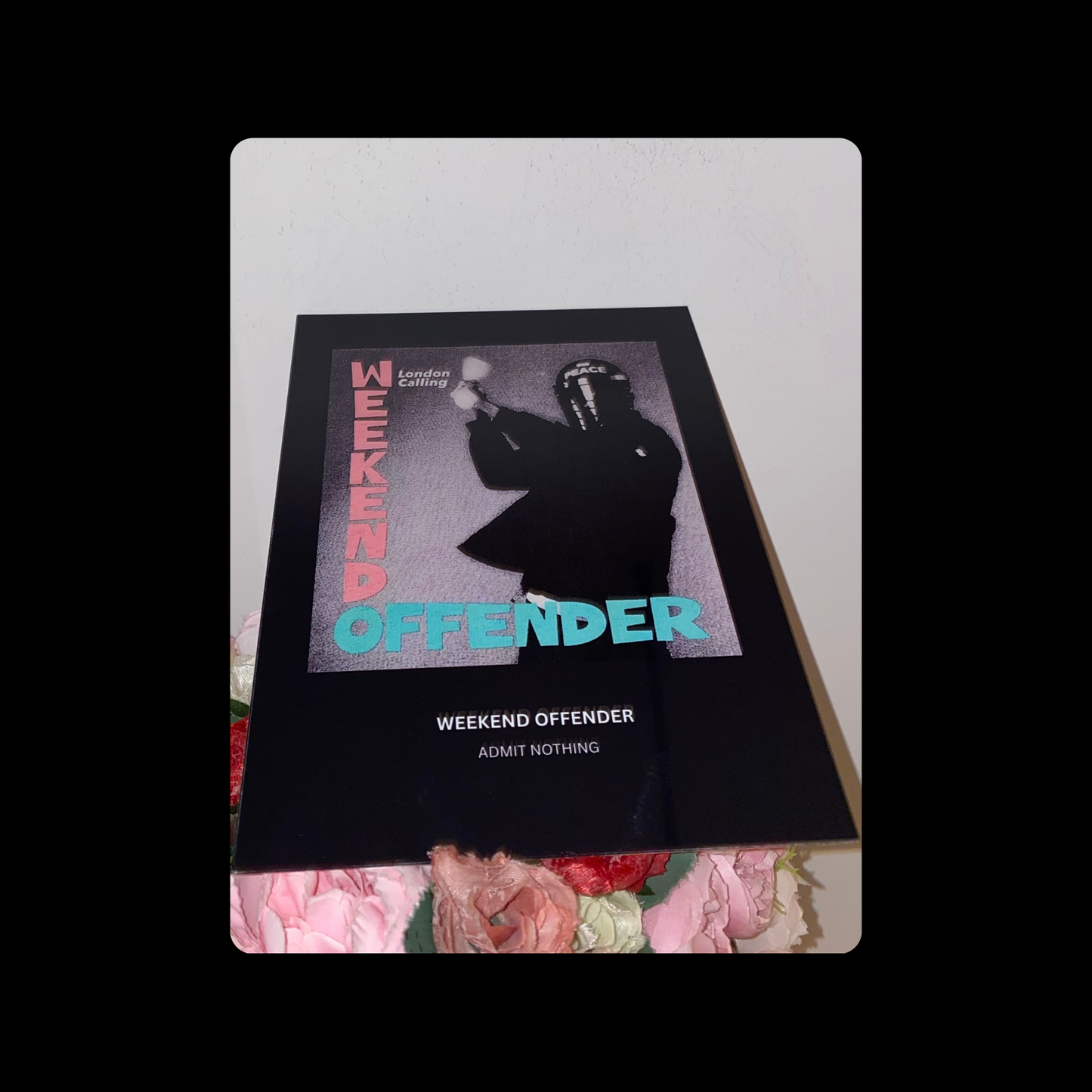 Weekend Offender The Clash Metal Bar Sign 15cm x 20cm