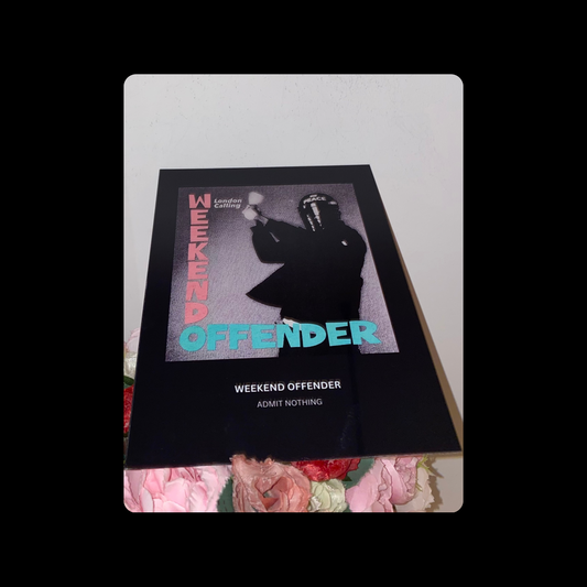 Weekend Offender The Clash Metal Bar Sign 15cm x 20cm
