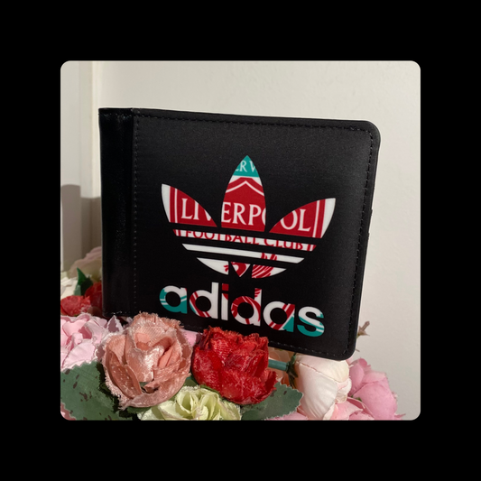 Liverpool Adidas PU Material Wallet 10cm x 9.5cm