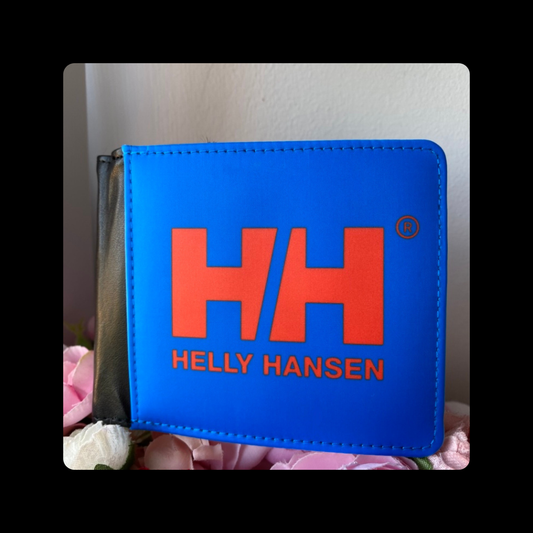 Helly Hansen Blue & Orange PU Material Wallet
