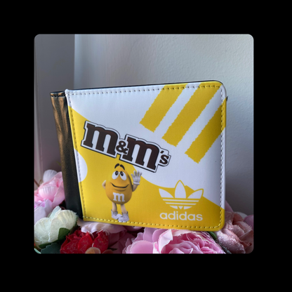 Adidas M & M’s Yellow PU Material Wallet
