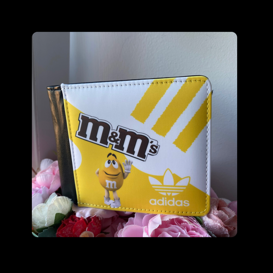 Adidas M & M’s Yellow PU Material Wallet