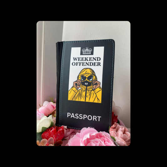 Weekend Offender Football Casuals PU Material Passport Holder