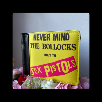 The Sex Pistols Nevermind The Bollocks PU Material Wallet