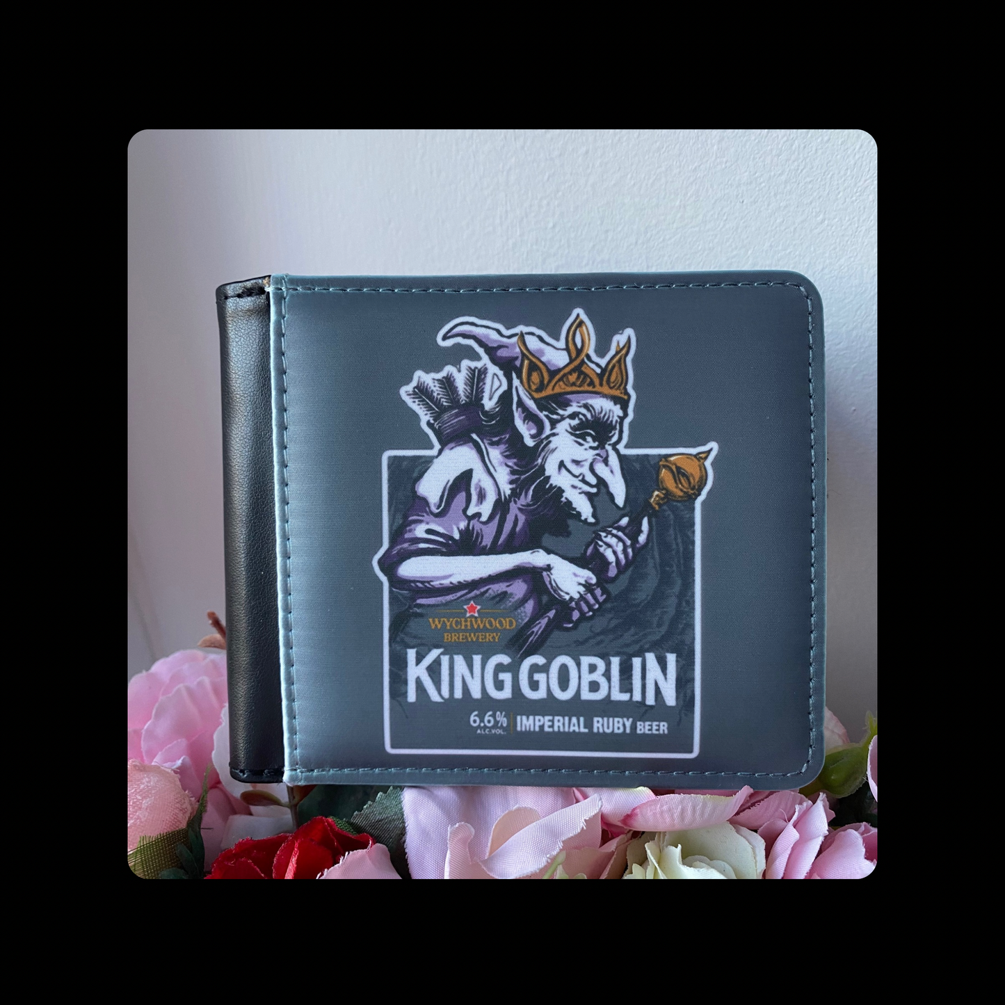 Hobgoblin King Goblin Imperial Stout PU Material Wallet 10cm x 9.5cm