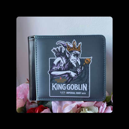 Hobgoblin King Goblin Imperial Stout PU Material Wallet 10cm x 9.5cm