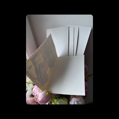 Arsenal Players & Manager A6 Christmas Cards Set Of 5 (Arteta, Gabriel, Saliba, Saks, Rice)