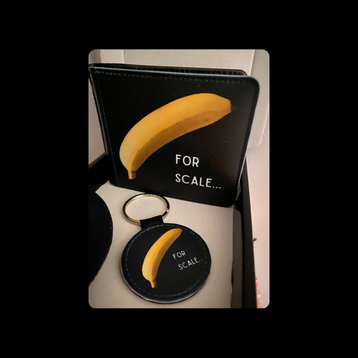 Banana For Scale PU Material Wallet Gift Box Set