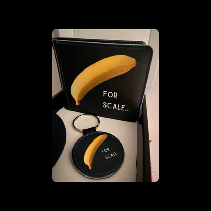 Banana For Scale PU Material Wallet Gift Box Set