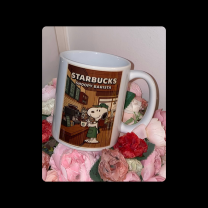 Snoopy Starbucks 11oz (330ml) Mug