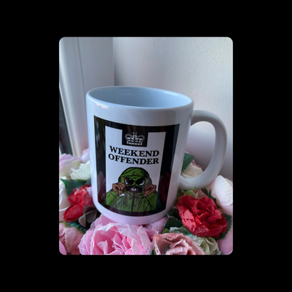 Weekend Offender Green Football Casual 11oz (330ml) Ceramic Mug