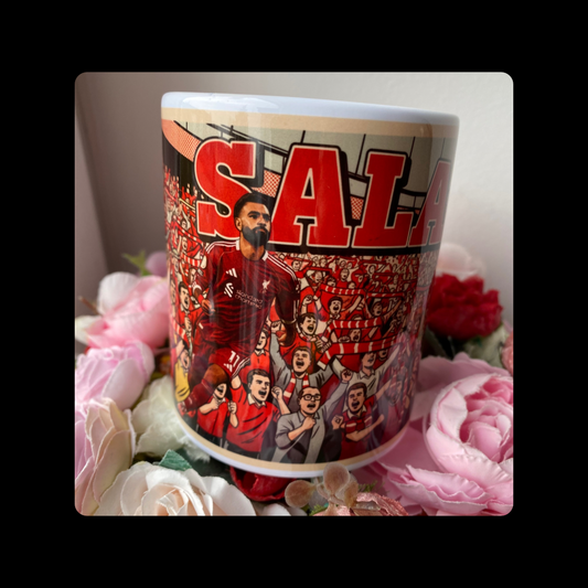 Liverpool Salah Retro Vintage Style 11oz (330ml) Ceramic Mug