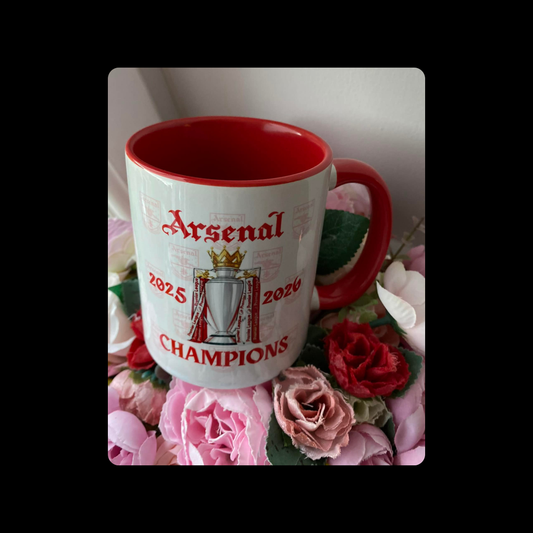 Arsenal Champions 1949-1990 Badge 11oz (330ml) Ceramic Mug