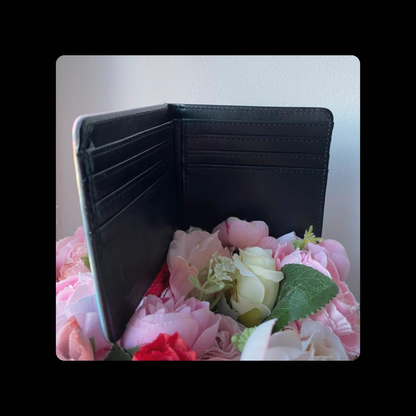 The Libertines PU Material Wallet 10cm x 9.5cm