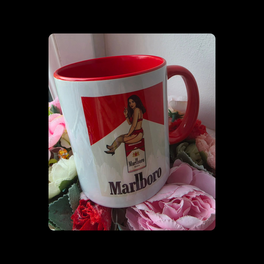 Marlboro Cigarettes Pin Up Girl 11oz (330ml) Ceramic Mug