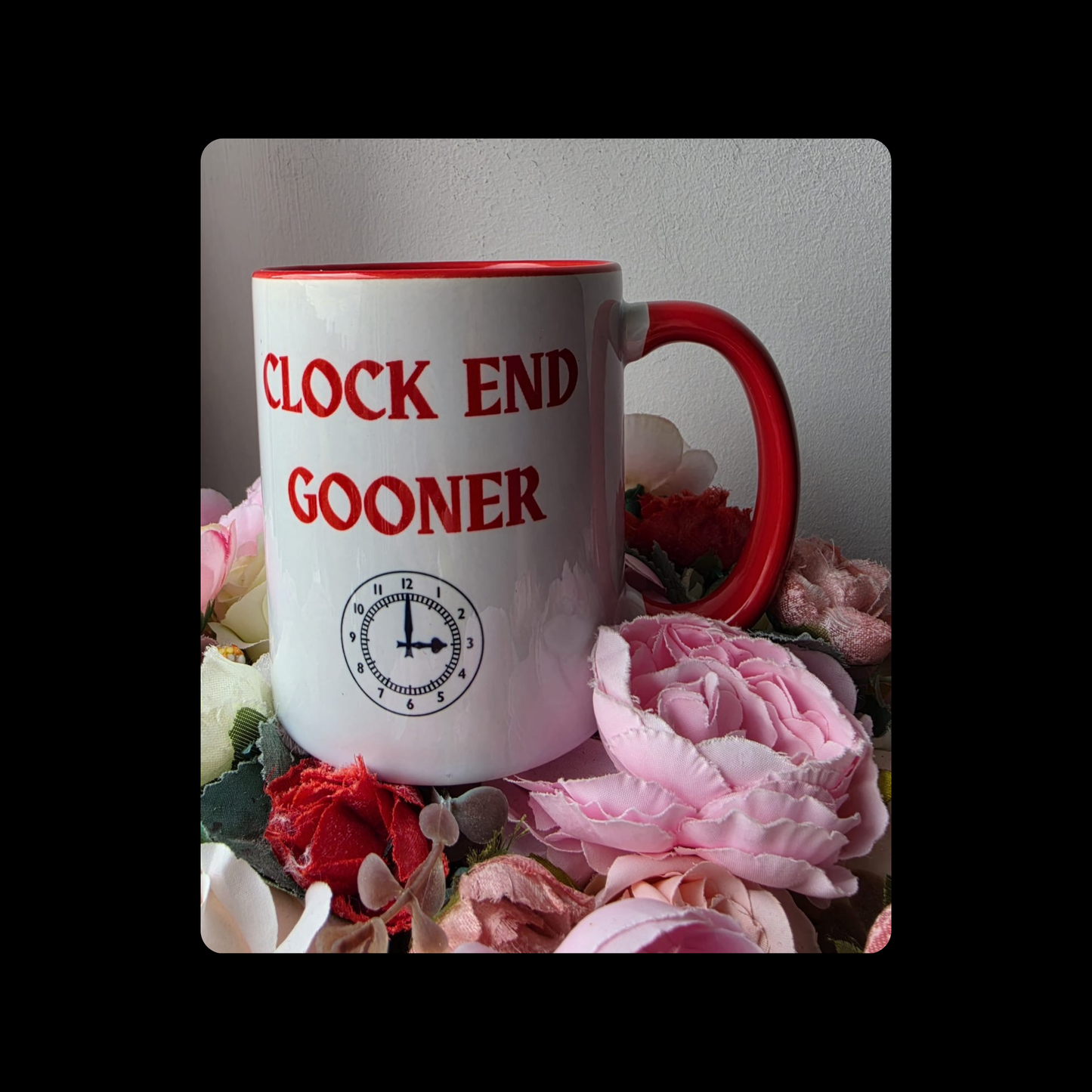 Clock End Gooner 11oz (330ml) Ceramic Mug