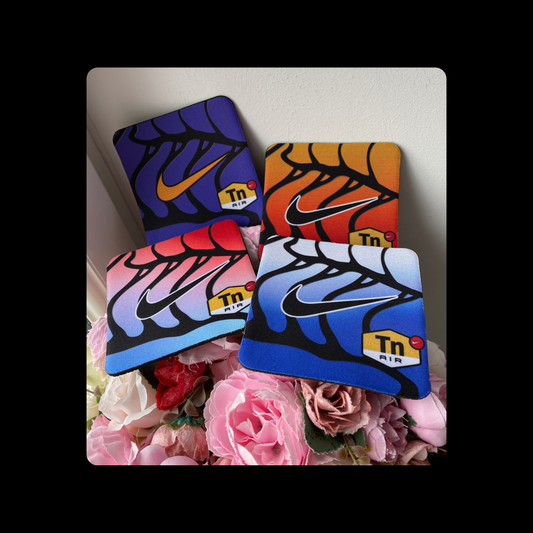 Nike TN Air Rubber Backed 10cm Coasters Set of 4