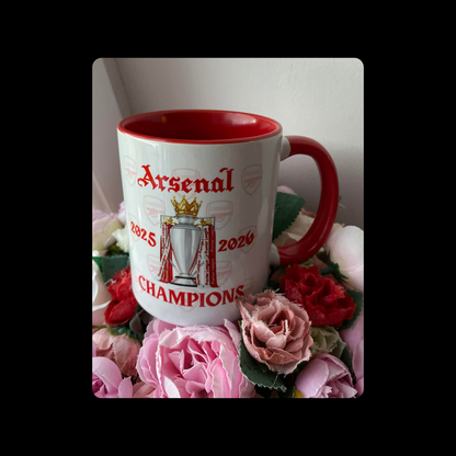 Arsenal Champions Current Badge 11oz (330ml) Ceramic Mug
