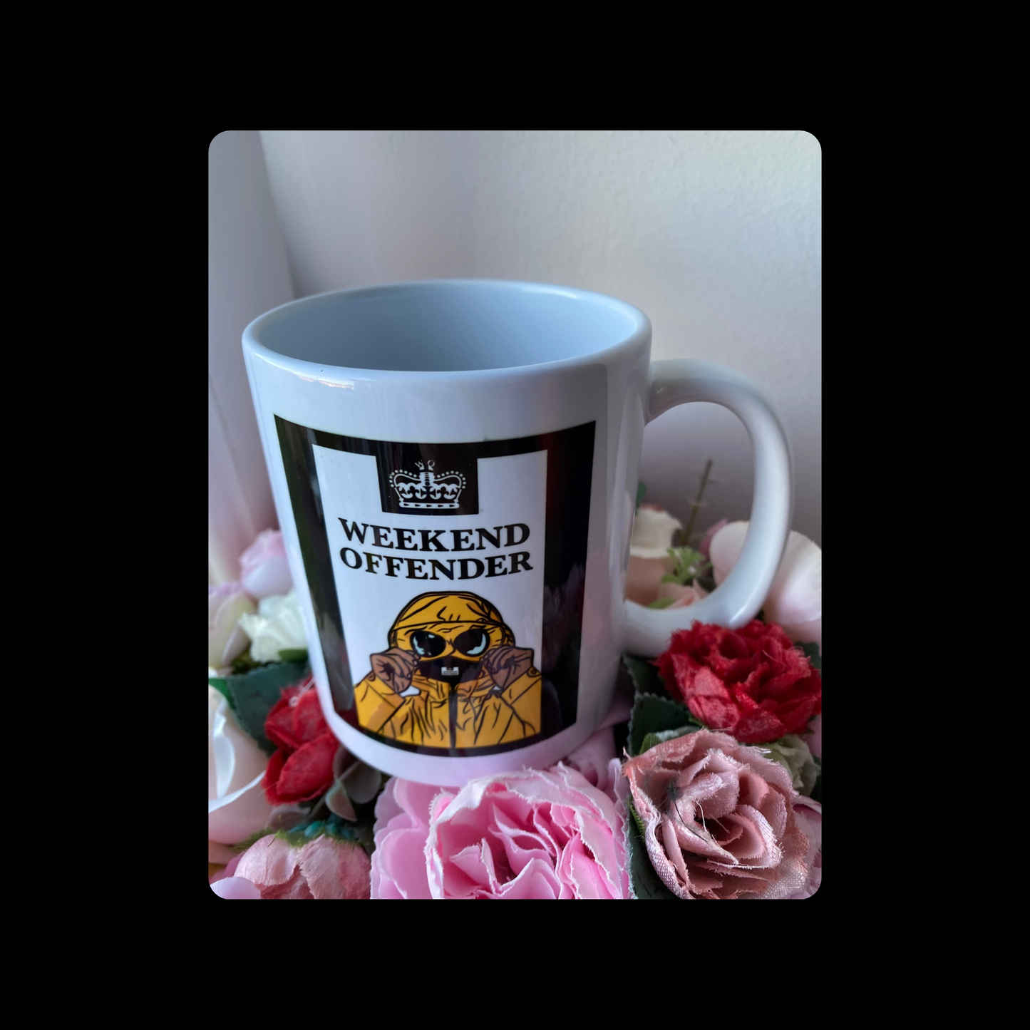 Weekend Offender Yellow Football Casual 11oz (330ml) Ceramic Mug