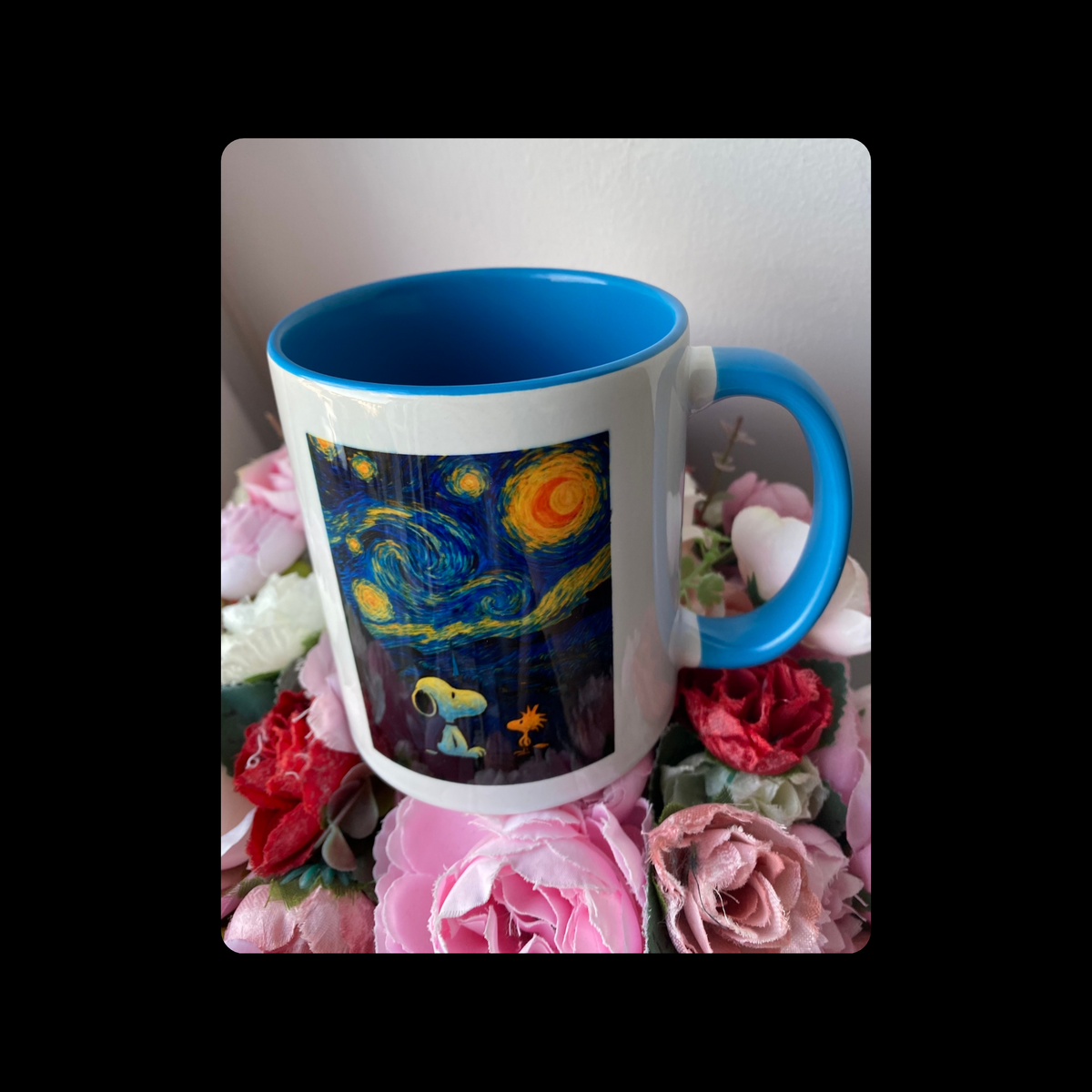 Snoopy Van Gogh Starry Night 11oz (330ml) Ceramic Mug