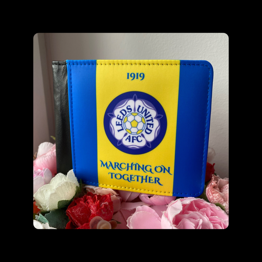 Leeds United Retro Badge PU Material Wallet